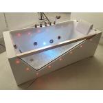 Freestanding Jacuzzi Hydromassage Bathtub 1 Person  Eco Friendly Material