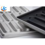 RK Bakeware China Foodservice Nonstick Aluminumized Hot Dog Bread Baking Pan for sale