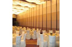 China Banquet Hall Operable Partition Walls with Large - scale Aluminum Frame supplier