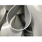 FR GRADE Fireproof Aluminum Composite Panel 4mm Thickness PVDF Coating