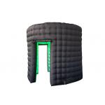 Pop Up Photo Booth Enclosure LED Inflatabl Booth Customized Size 3*2.7 M for sale