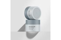 China Mono material Double Wall Replaceable Cream Jar PP Refillable Jar Container supplier