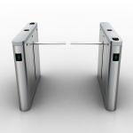 Smart PLC Control 304 Stainless Steel Access Control Turnstile Gate Drop Arm Turnstile for sale