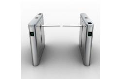 China Smart PLC Control 304 Stainless Steel Access Control Turnstile Gate Drop Arm Turnstile supplier