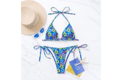 China Women's Bikini Swimsuits with Removable Padding & Stylish Design supplier