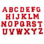26 Letters Glitter Iron On Patches Adhesive For College Uniform​ for sale