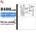 China EB-BX716ABY Tablet Battery for Tab s9 11 2023 X710 Original Replacement Battery manufacturer