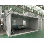Temporary / Permanent Prefabricated Container Houses , Sturdy Steel Structure Prefab House
