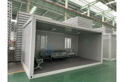 China Temporary / Permanent Prefabricated Container Houses , Sturdy Steel Structure Prefab House supplier