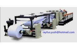 China Automatic High Speed Rotary Paper Sheeter Stacker Four Roll Edge Align Cutting supplier