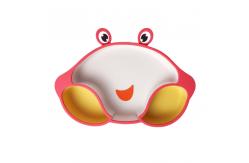 China Food Feeding Silicone Baby Tray Crab Shape Suction Placemat Plate Eco Friendly supplier