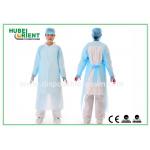 Lightweight Non Stimulating Protective Disposable CPE Gown for sale