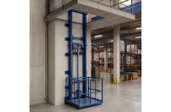 China Vertical Wall Mounted Electric Hydraulic Cargo Lift For Warehouse supplier