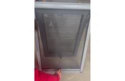 China Double Glazed White UPVC Awning Window Basement ODM supplier