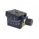 Small Miniature Goniometer Table 25mm X 25mm With Worm Gear