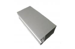 China Silver Sandblasting Anodized Aluminum Profiles 6063 T5 Alloy supplier