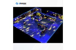 China 800W 3D AR 25 Interactive Floor Projection Game For Wedding supplier