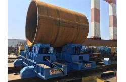 China Offshore Foundation Pin Piles Welding Turning Roller With Steel Wheel supplier