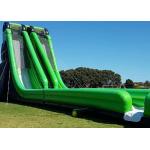 0.55mm PVC Tarpaulin Giant Inflatable Slide With Double Stitching for sale