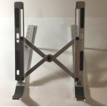 Stamping Machining 4mm Macbook Pro Foldable Stand / Aluminum Ipad Holder for sale
