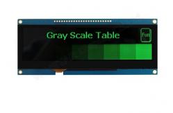 China OLED Module 5.5'' 256*64 Monochrome COF with touch Winstar replace display supplier
