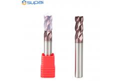 China Tungsten Steel Square End Mill High Precision Aluminum Cutting Tools CNC Working supplier