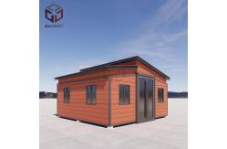 China Modern Prefab Folding Container House Modular Portable Expandable Homes supplier