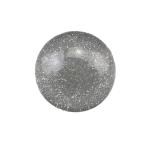 Colorful acrylic ball with glitter powder clear crystal  Customized 76mm balls acrylic decorative resin ball for sale