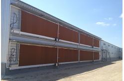 China Pre Engineered Steel Chicken House Q355B Sqaure Tube And H Section supplier