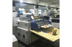 China Semi Auto Roll Bopp Thermal Film Laminating Machine For Cardboard Eyelash Box supplier