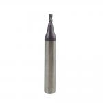 Cemented Carbide 3 Flute End Mill Cutter Straight Bits For Vertical Key Cutting Machine for sale