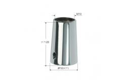 China Chrome Plated ∅18*28mm M10 Female Thread Artwork Hanging Systems YW86257 supplier