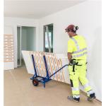 200KGS 2 Wheel Board Trolley Material Handling Equipment Fabrication