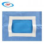 Blue Surgical Lithotomy Drape Sheets 40 X 48 Customized For Medical