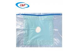 China Breathable Knee Arthroscopy Drape Surgical Drape With Hole ODM supplier
