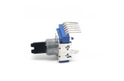 China 11mm Rotary Potentiometer Dual B100k 6 Pin Mixing Station Used supplier