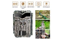 China Dual Lens 4K Video 30FPS Infrared Hunting Camera High-end Trail Camera supplier