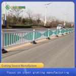 Galvanized Protective Traffic Guardrail Plastic Sprayed Steel For Urban for sale