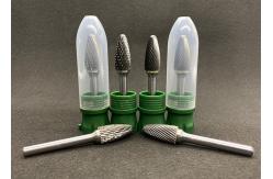 China Tungsten Carbide Rotary Burr Tool For Woodworking Tools Impact Toughness supplier