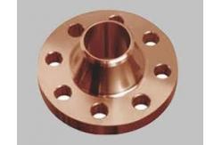 China Anti-rust Painted Copper Nickel Flange with Threaded Connection and Bundle Packaging supplier