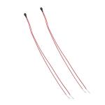 MF52B NTC Thermistor Temperature Sensor Resistance Probe Strap Wire Control Sensor NTC Thermistor Resistors Red Blue for sale