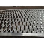Facade Cladding Ceiling 0.5mm Expanded Metal Sheet Aluminum Raised Or Flattened for sale