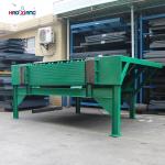 10000kg Forklift Yard Ramp Steel Hyd Ramp For Container Loading