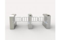 China OEM ODM Fingerprint Access Control Supermarket Entrance Turnstile IP54 supplier