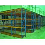 Multi - Layer Powder Coating Rack Supported Mezzanine Floor With Walkways
