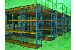 China Multi - Layer Powder Coating Rack Supported Mezzanine Floor With Walkways supplier