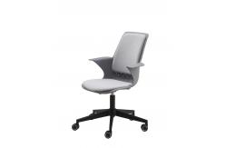 China Unfolded Training Room Tables And Chairs Swivel PP Plastic  With Cotton Pad supplier