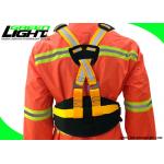 Super Wear Resistant Nylon Miners Belt With Shoulder Back Waist Support Reflective Strips for sale