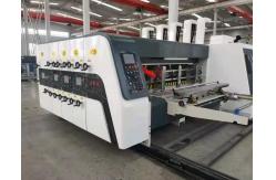 China Flexo Printer Slot Die Cut Carton Box Manufacturing Machine Computerized supplier