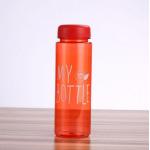 300ml 500ml plastic beverage bottles juice bottles with customized logo printing